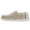 Wally Break Stitch - Khaki -Online Shoe Store 110791010 WALLY LINEN NATURAL KHAKI 01 6f7ff4c9 9cc2 4c9a a351 cbdbfddf5200