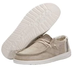 Wally Break Stitch - Khaki -Online Shoe Store 110791010 WALLY LINEN NATURAL KHAKI 03 9d1440f4 5c55 4805 b57f 95f07939877d