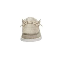 Wally Break Stitch - Khaki -Online Shoe Store 110791010 WALLY LINEN NATURAL KHAKI 04 2d3285d2 bf12 4df3 af6c fd382a7ec099