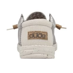 Wally Break Stitch - Grey -Online Shoe Store 110793297 WALLY LINEN NATURAL GREY LEFT 5