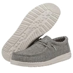 Wally Blend - Iron -Online Shoe Store 112473915 WALLY ECO LINEN IRON LEFT 3