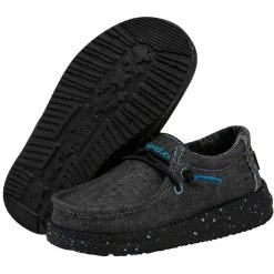 Wally Toddler Chambray - Wave Ride -Online Shoe Store 160014737 WALLY TODDLER CHAMBRAY WAVE RIDE LEFT 3