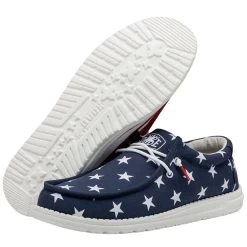 Wally Patriotic - American Flag -Online Shoe Store 40001 9CW WALLYPATRIOTIC AMERICANFLAG PAIRBOTTOM