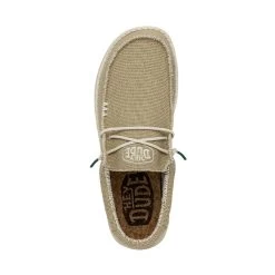 Wally Braided - Sand -Online Shoe Store 40003 202 WALLYBRAIDED SAND LEFTTOP