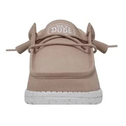 Wally Slub Canvas - Tan -Online Shoe Store 40009 265 WALLYSLUBCANVAS TAN LEFTFRONT
