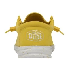 Wally Slub Canvas - Empire Yellow 12 Wally Slub Canvas - Empire Yellow -Online Shoe Store 40009 76I WALLYSLUBCANVAS EMPIREYELLOW LEFTBACK