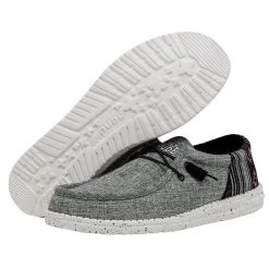 Wally Funk - Jacquard Black Aztec -Online Shoe Store 40010 0WI WALLY FUNK JACQUARD BLACK AZTEC LEFT 3