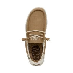 Wally Break Stitch - Ocra -Online Shoe Store 40015 76F WALLYBREAKSTITCH OCRA LEFTTOP