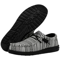 Wally Serape - Black Gravel -Online Shoe Store 40017 0YB WALLY SERAPE BLACK GRAVEL LEFT 3