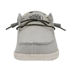 Wally Sox Triple Needle - Fog -Online Shoe Store 40020 1HA WALLYSOXTRIPLENEEDLE FOG LEFTFRONT