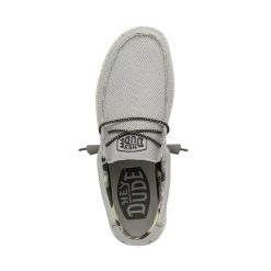 Wally Sox Triple Needle - Fog -Online Shoe Store 40020 1HA WALLYSOXTRIPLENEEDLE FOG LEFTTOP