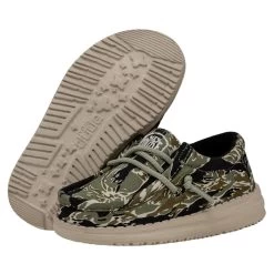 Wally Toddler Camouflage - Tiger Stripe Camo -Online Shoe Store 40027 9CJ WALLYTODDLERCAMOUFLAGE TIGERSTRIPECAMO PAIRBOTTOM