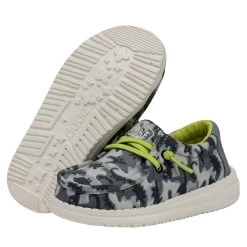 Wally Toddler Camodino - Blue -Online Shoe Store 40028 425 WALLYTODDLERCAMODINO BLUE PAIRBOTTOM