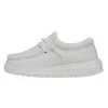 Wally Toddler Slub Canvas - White