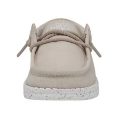 Wally Toddler Slub Canvas - Natural 11 Wally Toddler Slub Canvas - Natural -Online Shoe Store 40029 106 WALLYTODDLERSLUBCANVAS NATURAL LEFTFRONT