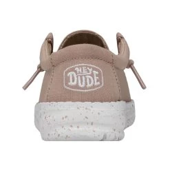 Wally Toddler Slub Canvas - Tan -Online Shoe Store 40029 265 WALLYTODDLERSLUBCANVAS TAN LEFTBACK