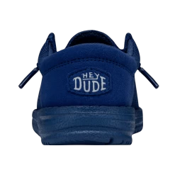 Wally Toddler Funk Mono - True Blue -Online Shoe Store 40030 428 WALLYTODDLERFUNKMONO TRUEBLUE LEFTBACK