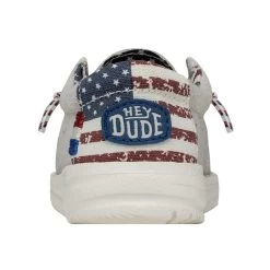 Wally Toddler Patriotic - Off White Patriotic 12 Wally Toddler Patriotic - Off White Patriotic -Online Shoe Store 40031 1K1 WALLYTODDLERPATRIOTIC OFFWHITEPATRIOTIC LEFTBACK