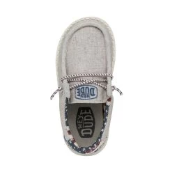 Wally Toddler Patriotic - Off White Patriotic 13 Wally Toddler Patriotic - Off White Patriotic -Online Shoe Store 40031 1K1 WALLYTODDLERPATRIOTIC OFFWHITEPATRIOTIC LEFTTOP