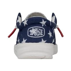 Wally Toddler Patriotic - American Flag -Online Shoe Store 40031 9CW WALLYTODDLERPATRIOTIC AMERICANFLAG LEFTBACK