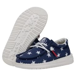 Wally Toddler Patriotic - American Flag -Online Shoe Store 40031 9CW WALLYTODDLERPATRIOTIC AMERICANFLAG PAIRBOTTOM
