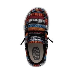 Wally Toddler Serape - Desert Horizon -Online Shoe Store 40032 9BR WALLYTODDLERSERAPE DESERTHORIZON LEFTTOP