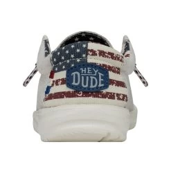 Wally Youth - Off White Patriotic -Online Shoe Store 40040 1K1 WALLYYOUTH OFFWHITEPATRIOTIC LEFTBACK