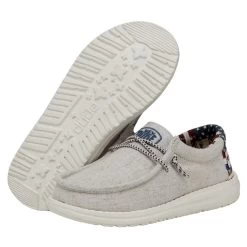 Wally Youth - Off White Patriotic -Online Shoe Store 40040 1K1 WALLYYOUTH OFFWHITEPATRIOTIC PAIRBOTTOM