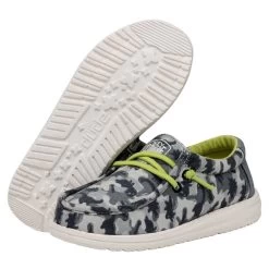 Wally Youth Camodino - Blue -Online Shoe Store 40043 425 WALLYYOUTHCAMODINO BLUE PAIRBOTTOM