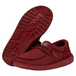 Wally Youth Funk Mono - Red -Online Shoe Store 40045 610 WALLYYOUTHFUNKMONO RED PAIRBOTTOM