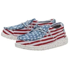 New Arrival -Online Shoe Store 40046 9C8 WALLYYOUTHPATRIOTIC STARSANDSTRIPES PAIRSIDE