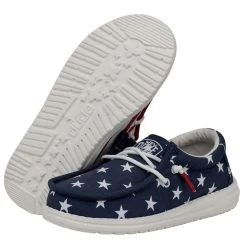 Wally Youth Patriotic - American Flag -Online Shoe Store 40046 9CW WALLYYOUTHPATRIOTIC AMERICANFLAG PAIRBOTTOM