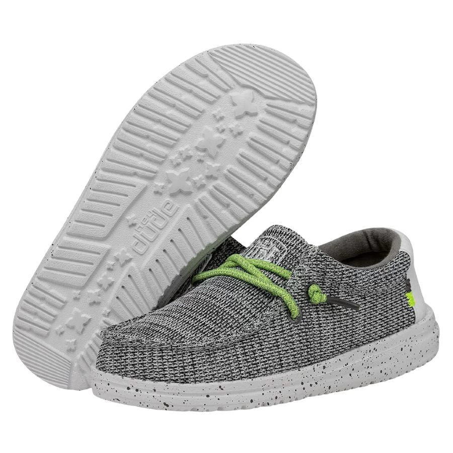 Wally Youth Sox - Stone White 5 Wally Youth Sox - Stone White - Image 3