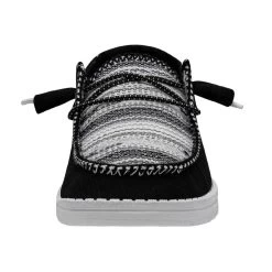 Wendy Boho Blanket - Zion Black -Online Shoe Store 40056 0WG WENDY BOHO BLANKET ZION BLACK LEFT 4