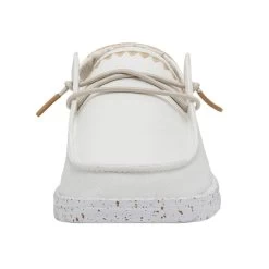 Wendy Chambray - White Sand -Online Shoe Store 40059 1KJ WENDY CHAMBRAY WOVEN WHITE SAND LEFT 4