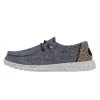 Wendy Chambray - Lapis Blue 1 Wendy Chambray - Lapis Blue -Online Shoe Store 40059 4MG WENDY CHAMBRAY WOVEN LAPIS BLUE LEFT 1