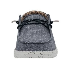 Wendy Chambray - Lapis Blue -Online Shoe Store 40059 4MG WENDY CHAMBRAY WOVEN LAPIS BLUE LEFT 4