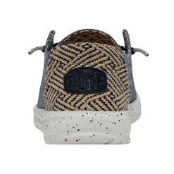 Wendy Chambray - Lapis Blue -Online Shoe Store 40059 4MG WENDY CHAMBRAY WOVEN LAPIS BLUE LEFT 5