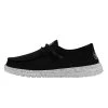 Wendy Slub Canvas - Black -Online Shoe Store 40063 001 WENDY SLUB CANVAS BLACK LEFT 1