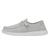 Wendy Slub Canvas - Light Grey 1 Wendy Slub Canvas - Light Grey -Online Shoe Store 40063 007 WENDYSLUBCANVAS LIGHTGREY LEFTSIDE