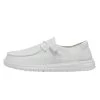 Wendy Slub Canvas - White -Online Shoe Store 40063 100 WENDY SLUB CANVAS WHITE LEFT 1