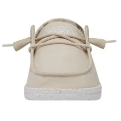 Wendy Slub Canvas - Natural -Online Shoe Store 40063 106 WENDYSLUBCANVAS NATURAL LEFTFRONT