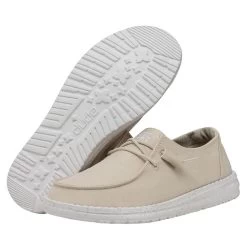 Wendy Slub Canvas - Natural -Online Shoe Store 40063 106 WENDYSLUBCANVAS NATURAL PAIRBOTTOM