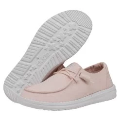 Wendy Slub Canvas - Pink 10 Wendy Slub Canvas - Pink -Online Shoe Store 40063 680 WENDYSLUBCANVAS PINK PAIRBOTTOM