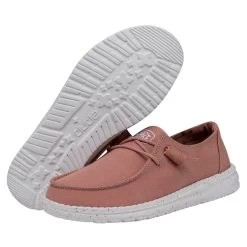 Wendy Slub Canvas - Terracotta -Online Shoe Store 40063 6VE WENDYSLUBCANVAS TERRACOTTA PAIRBOTTOM