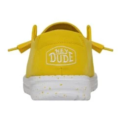 Wendy Slub Canvas - Empire Yellow -Online Shoe Store 40063 76I WENDYSLUBCANVAS EMPIREYELLOW LEFTBACK