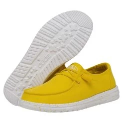 Wendy Slub Canvas - Empire Yellow -Online Shoe Store 40063 76I WENDYSLUBCANVAS EMPIREYELLOW PAIRBOTTOM