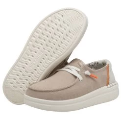 Wendy Rise Chambray - Sandshell -Online Shoe Store 40074 2YU WENDY RISE CHAMBRAY SANDSHELL LEFT 3