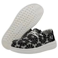 Wendy Rise Eyelet - Black -Online Shoe Store 40075 001 WENDY RISE EYELET BLACK LEFT 3