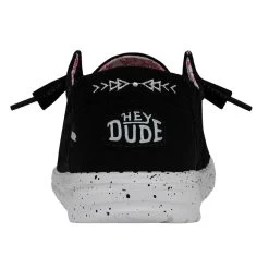 Wendy Stretch Boho Fleur - Crow -Online Shoe Store 40082 0YP WENDYSTRETCHBOHOFLUER CROW LEFTBACK